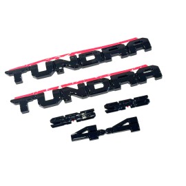 TOYOTA NEW Overlays Gloss Blackout For 2022-2025 Toyota Tundra SR5 4X4 Emblems