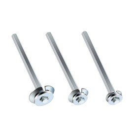 TVIOX PVC Fitting Saver, 3Pcs Pipe Reamer Tool for Removing SCH 40 from Hub, 1/2 In, 3/4 In, 1 In Head, Bit Socket Saver Set for PVC Plumbing, Fits 1/2" Variable Speed Power Drill-3PCS