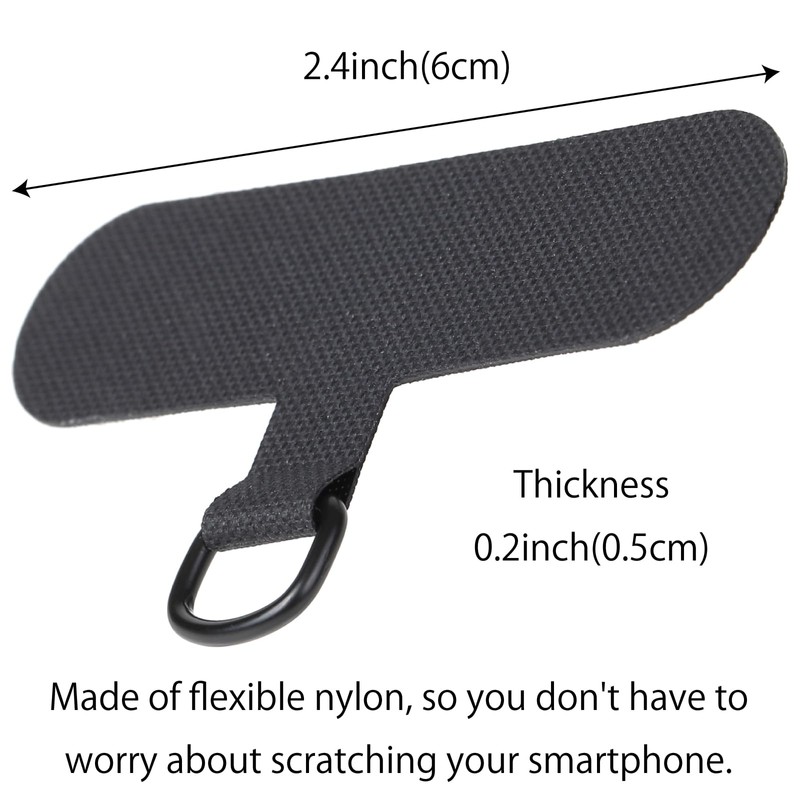 kazworks cell phone tether tab universal phone lanyard clutch loop