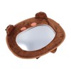 Baby Car Mirror Cute Cartoon Super Soft Fabric Acrylic Car