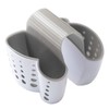 jinminamz Kitchen Sink Organiser Caddy Organiser Kitchen Utensil Holder Sponge
