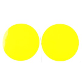 Car Front Fog Light Decal Compatible with Hummer H2 2003-2009, Front Light Nano Tape Anti-Scratch Film, Fog Lamp Vinyl Cover, Front Fog Light Tint Overlay Sticker, PVC, Yellow