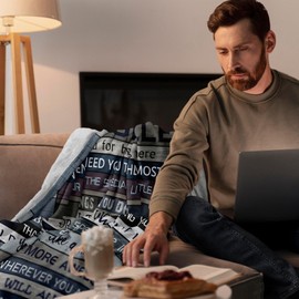 Yesbird Uncle Gifts, Uncle Birthday Gifts, Best Uncle Gifts, Gifts for Uncle, Uncle Presents, Uncle Gifts from Niece, Gifts for Uncle from Nephew Birthday/Christmas Blanket 150x130CM