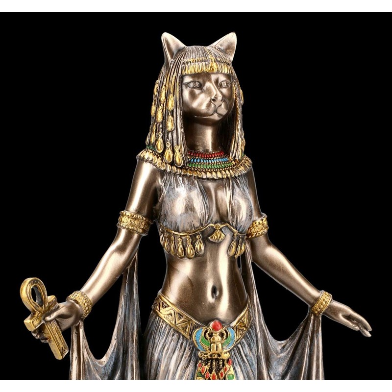 Unbekannt Ancient Egyptian Bastet Figure with Ankh Veronese Cat Goddess