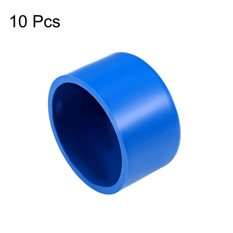 sourcing map 50 mm Schedule 50 PVC Pipe Cap Fitting,