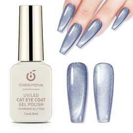 CHERIMOYA Esmalte de Uñas de Gel Ojos de Brillo Fino 8ml