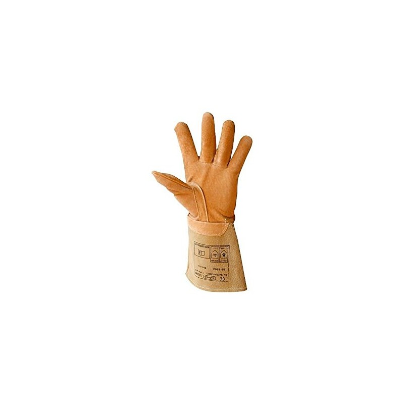 Welding glove of pigskin Size L 1 pc