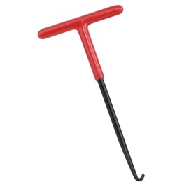 Samcos T-Shaped Spring Hook Motorcycle Exhaust Spring Tool Stainless Steel 165x85mm Reinforced Handle Design Exhaust Spring Removal Tool Abrasion Resistant General Bike Maintenance Tool (1 Pack)