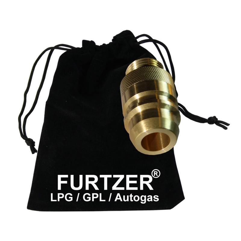 Furtzer LPG GPL Car Gas Tank Adapter M22 EURONOZZLE Short