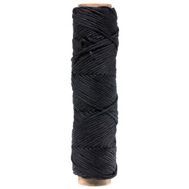 Tarred Twine Bank Line - (250 LB Break Strength, 100 Feet) - 100% Nylon Fiber