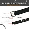 Trimming Shop Double Grommet Polyester Belt, 120cm (47.24”) Dual Rivet