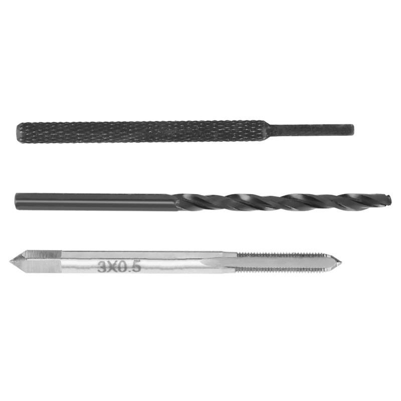 Chazcool 50pcs M3 Threaded Insert, Thread Repair Kit M3 x