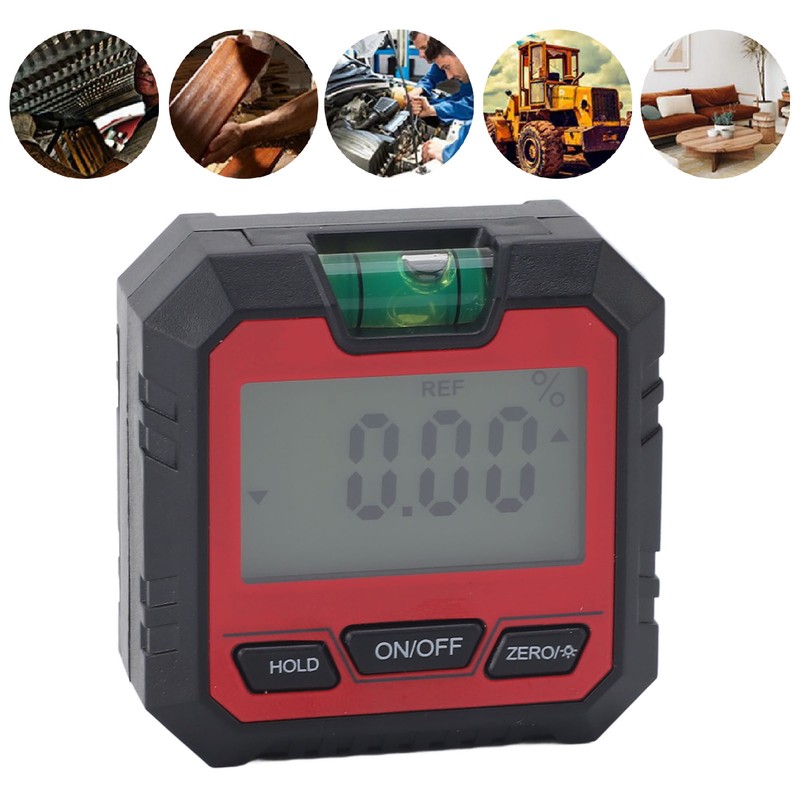 Digital Angle Finder with Backlight Accurate Measurement Portable Durable Construction