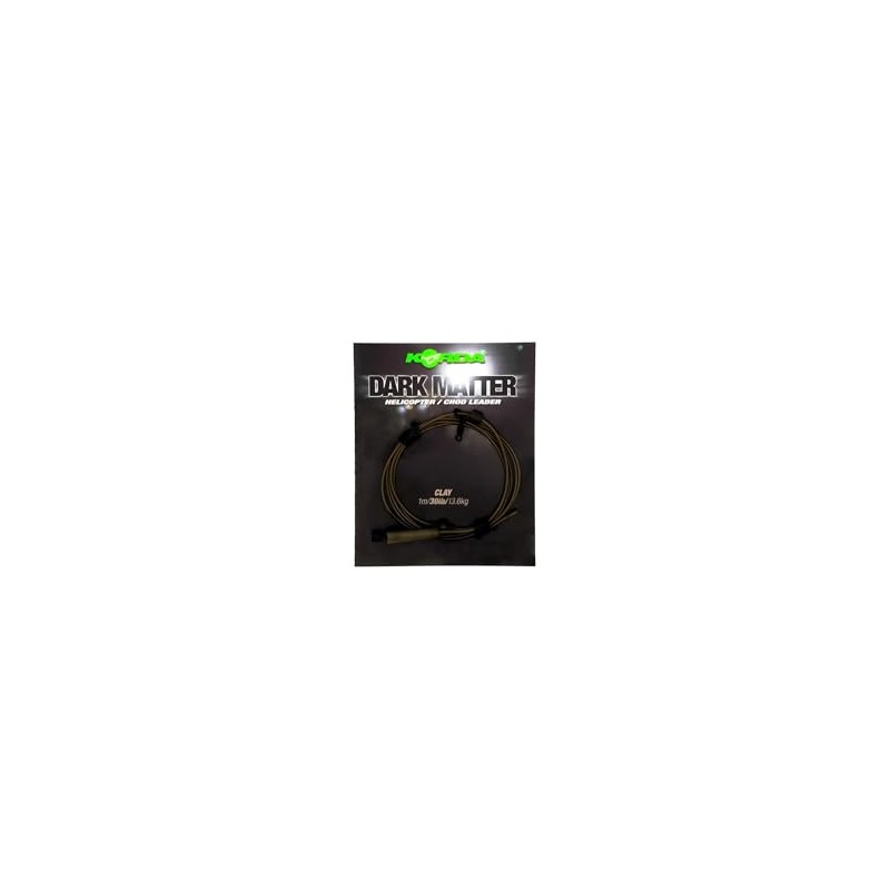 Dark Matter Leader Heli Clay 30lb 1m - 1