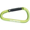 TRUSCO TKN550GN Carabiner Wire Diameter 0.2 x 2.0 inches (5 mm) x 2.0 inches (5 mm) D Shape Green