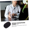 SUPVOX 5pcs Sponge Microphone Protectors Breathable Windscreens for Gooseneck Microphones