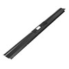 munirater Black Car Rear Bumper Steel Roll Pan with License
