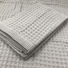 Imabari Towel Set of 2 Bath Towels, Waffle Weave, Light