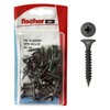 FISCHER Plasterboard Dry Wall Screws Stainless Steel Pack of 50