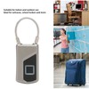 Fingerprint Padlock IP65 Waterproof 0.5S Fast 10 Sets Fingerprints Automatic