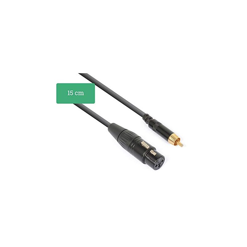PD Connex Cable Converter XLR Female – RCA Male