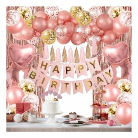 MINI BOXX Decoración Para Fiestas De Globo De Metal Cortina Cumpleaños