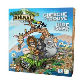 Gladius Hide & Seek Animal World - A Fun Nature-Themed Search-and-Find Game for Kids, Ages 4+