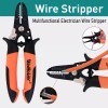 WinHolder Cable Wire Stripper Cutter Crimper Multifunctiona