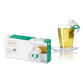 Ronnefeldt LeafCup Natural Mint – Organic Loose Leaf Peppermint Herbal Chai – Naturally Caffeine-Free – 15 Individually Wrapped Tea Bags