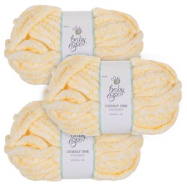 (SUNKISSES) Jumbo Yarn for Crocheting & Knitting – Soft Yarn Skein – 33 Yards of Polyester Yarn for Crocheting Blankets, Hats, & More – Craft Supplies for Handcrafting – Set of 3