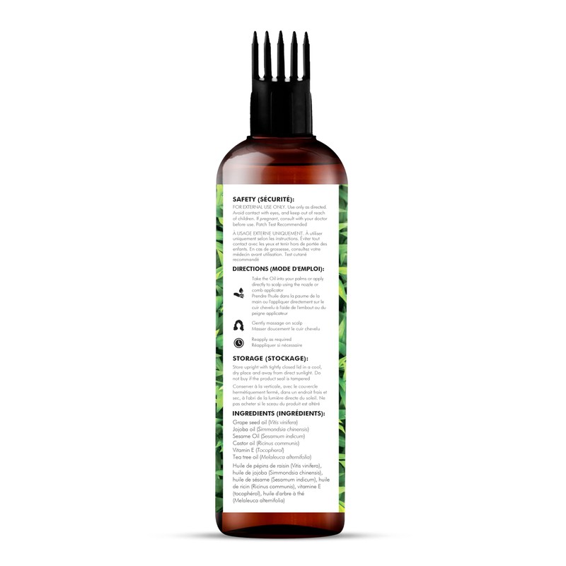 MAJESTIC PURE Tea Tree Oil for Hair | With Argan,