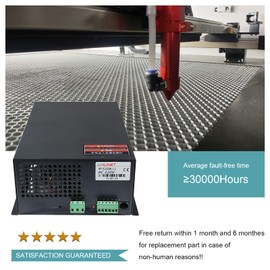 100W CO2 Laser Power Supply for 80w 90w 100w 120w Laser Tube Laser Cutter Power Supply MYJG-100