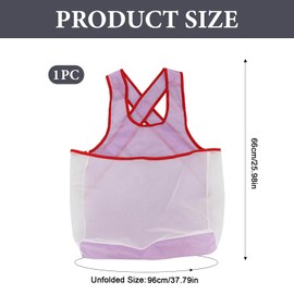 Yeomju Laundry Drying Apron with Large Pocket, Waterproof, Durable, Comfortable, Wide Shoulder Strap, Versatile for Household and Gardening