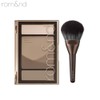 ROMAND Better Than Contour + Brush Set 2items, Shade:01 Neutral Warm