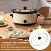 Oval Glass Lid 7 Quart Replacement for Crock Pot 7qt