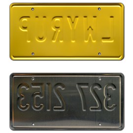 Breaking Bad | LWYRUP + 327 2153 | Metal Stamped License Plates