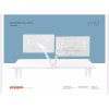 Poppin Swing Double Monitor Arm