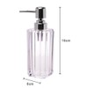 WAIT FLY Acrylic Soap Dispenser with Pump, Soap Bottle, Dish