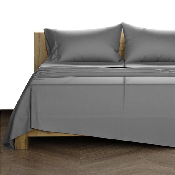 TEXAS LINEN CO. Luxury Egyptian Cotton Split Sheet Set -