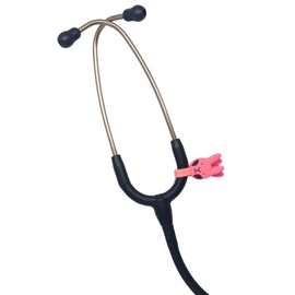 Stethoscope Charms Clip - Fox Pink - Medical Gift