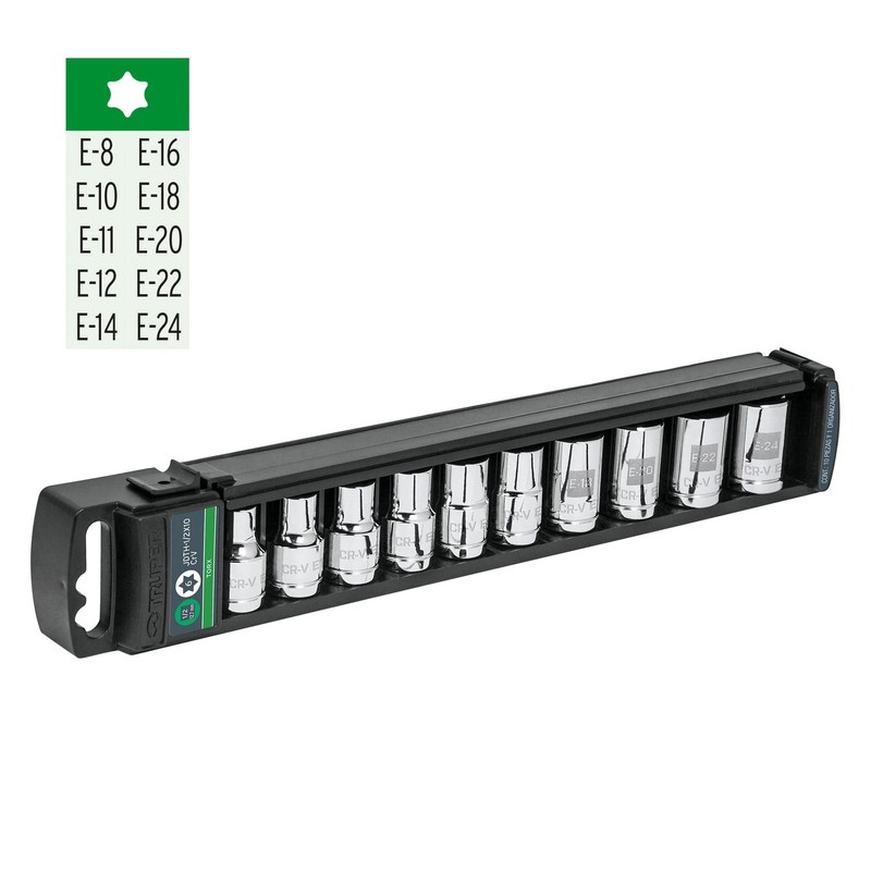 10-Pc Torx Socket Set