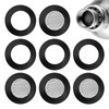 3/4" Shower Head Filter Gasket, Rubber Washer with Wire Mesh