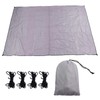 Canopy Canvas Stainless Steel 2x3m Rectangle Canopy with Four Ropes
