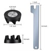 Bohaner 2x Coupling 9704230 Blender Coupler Replacement Part for Kitchen