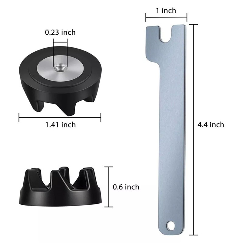 Bohaner 2x Coupling 9704230 Blender Coupler Replacement Part for Kitchen