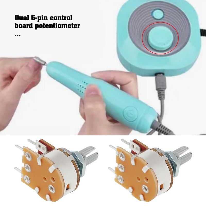 EMSea Pack of 2 B20K Ohm Control Board Speed Button