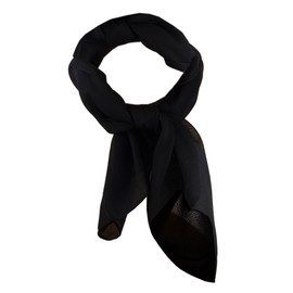 TigerTie Ladies’ Chiffon Neckerchief, Various Colours, Size 50 cm x 50 cm – Neckerchief Scarf -