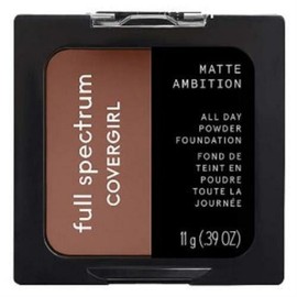 COVERGIRL Matte Ambition, All Day Powder Foundation, Deep Cool 1