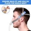 Replacement Kit Compatible with Airfit P10, Including 3 Sizes Pillows,