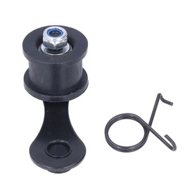 Motorcycle Chain Tensioner, Metal Heavy Duty Chain Roller Tensioner with Spring, Heavy Duty Chain Guide Tensioner for Street Dirt Pit Bike ATV Quad Scooter